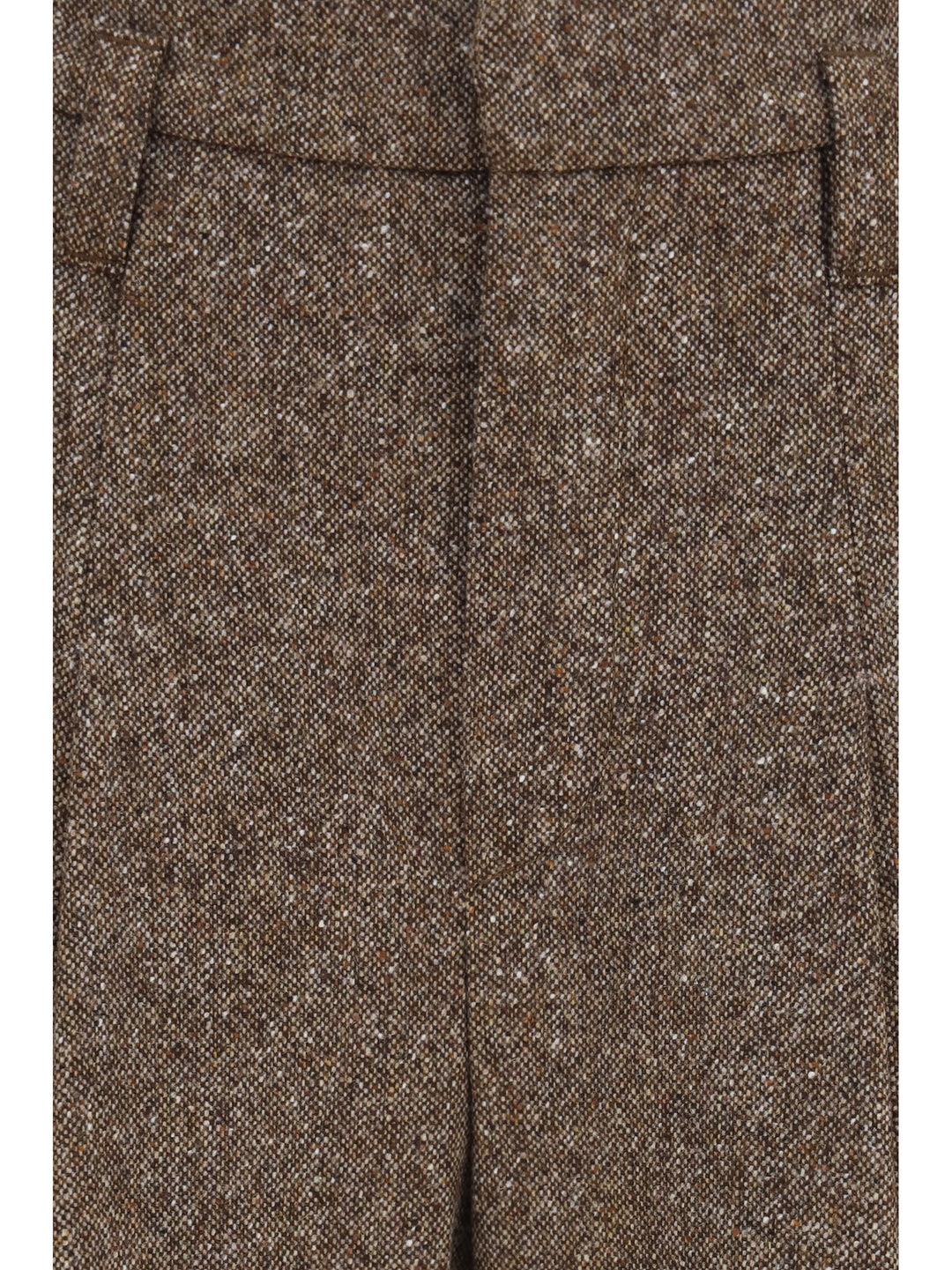Virgin wool palazzo Pants with Monili detail 3