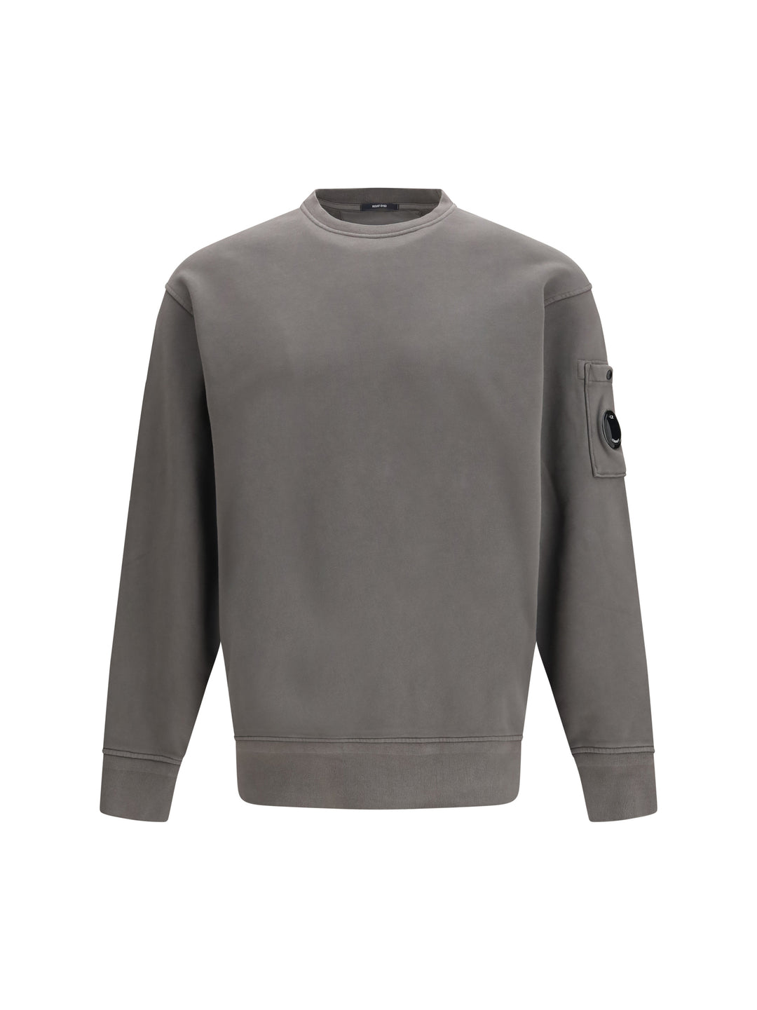 Diagonal Raised Fleece Crewneck Lens Sweatshirt 1