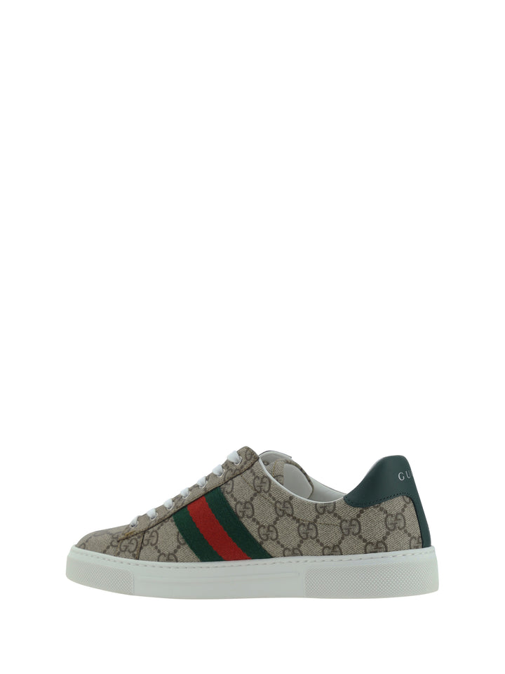 Sneakers with GG monogram and Web detail 3