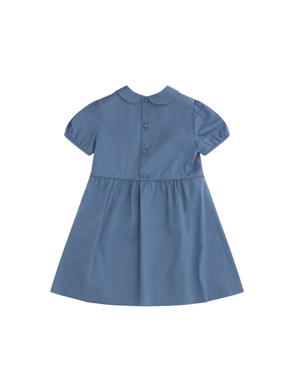 Stretch cotton poplin Dress for Girl 2