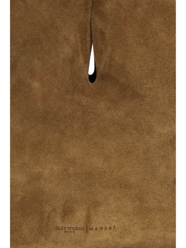 Louis Handbag in suede 4