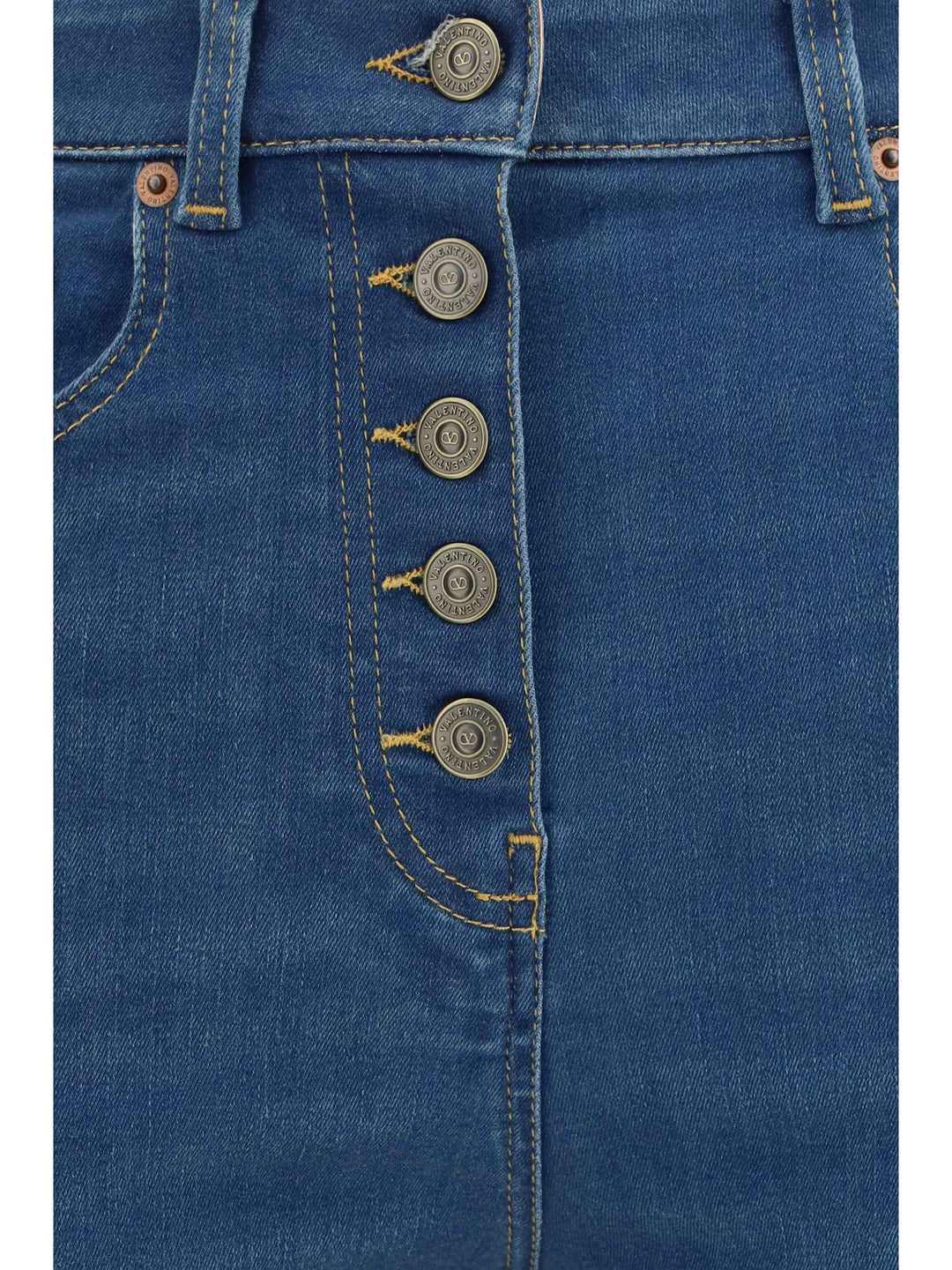 Fitted Jeans with lace details
