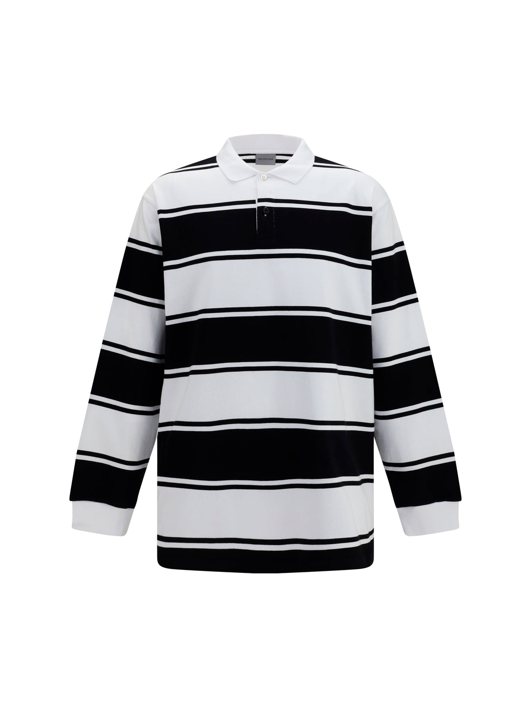 Striped long-sleeve Polo 1