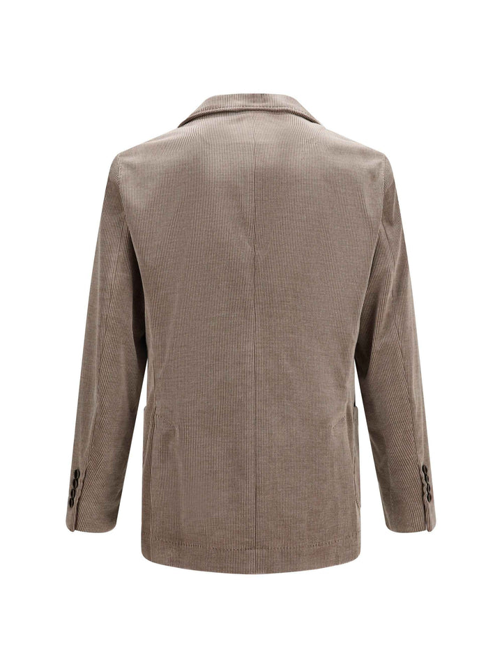 Double-breasted corduroy Jacket
