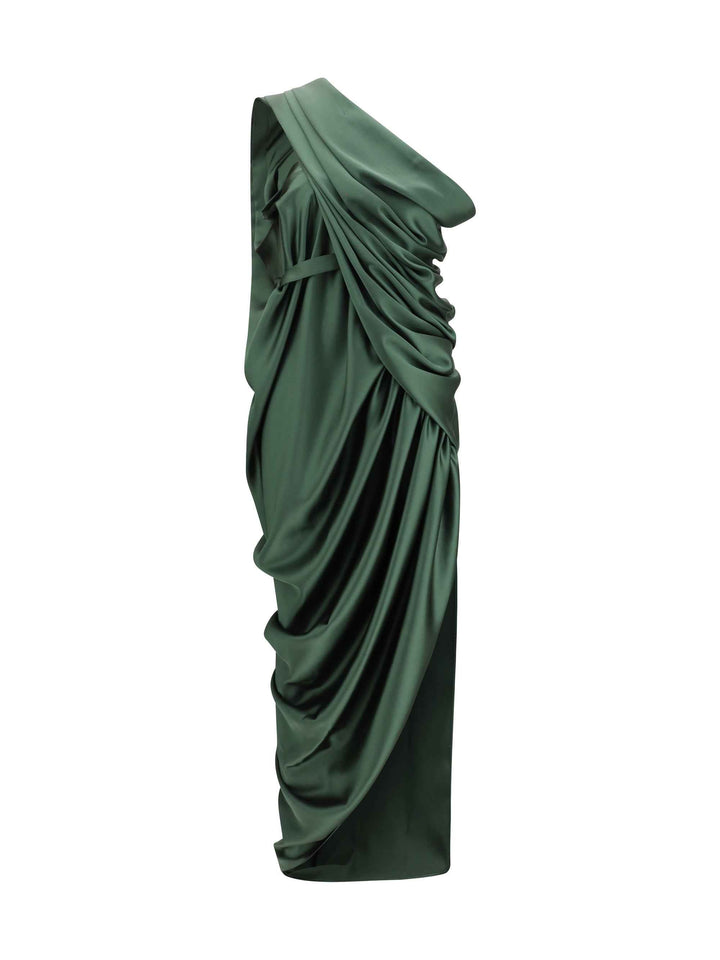 Draped midi Dress