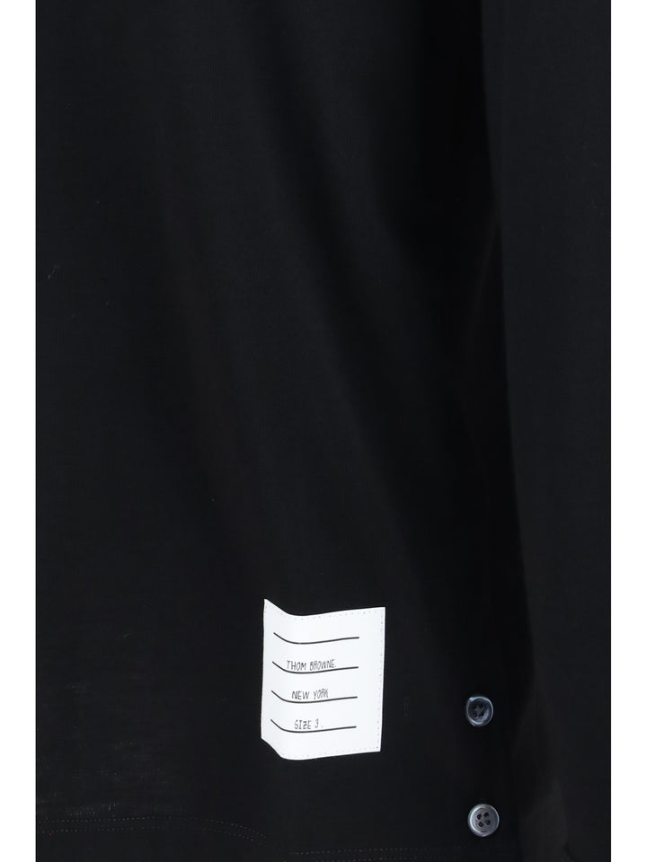 Buttoned Sweater with RWB cuffs 3