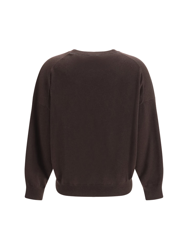Cashmere Sweater with Monili chain 2