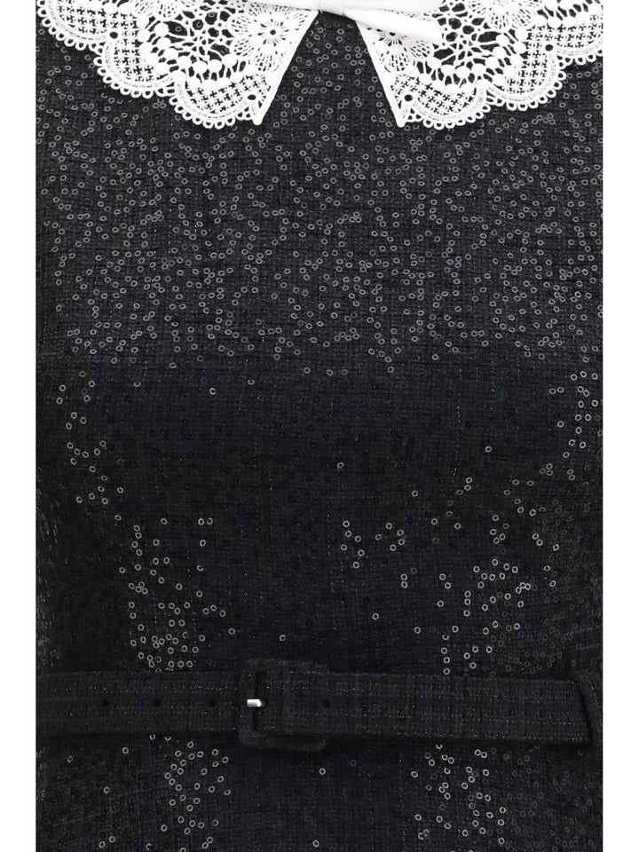 Sequin bouclé Dress