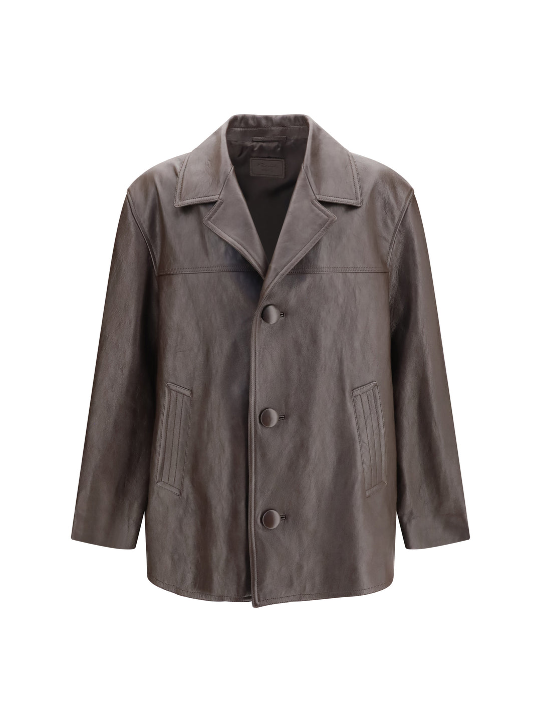 Leather Caban Jacket 1