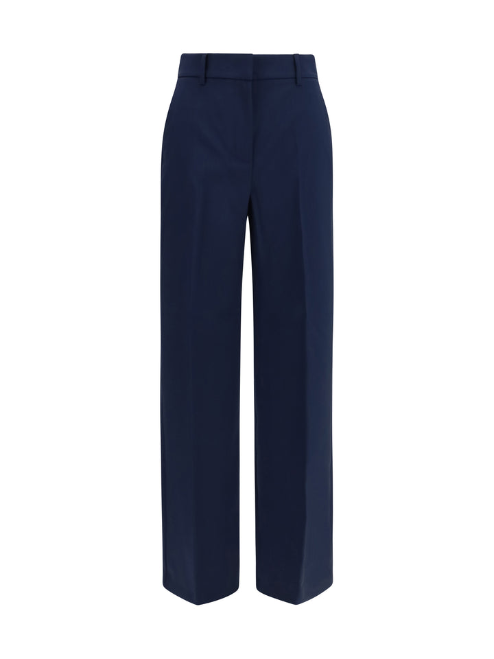 Stretch wool palazzo Pants 1
