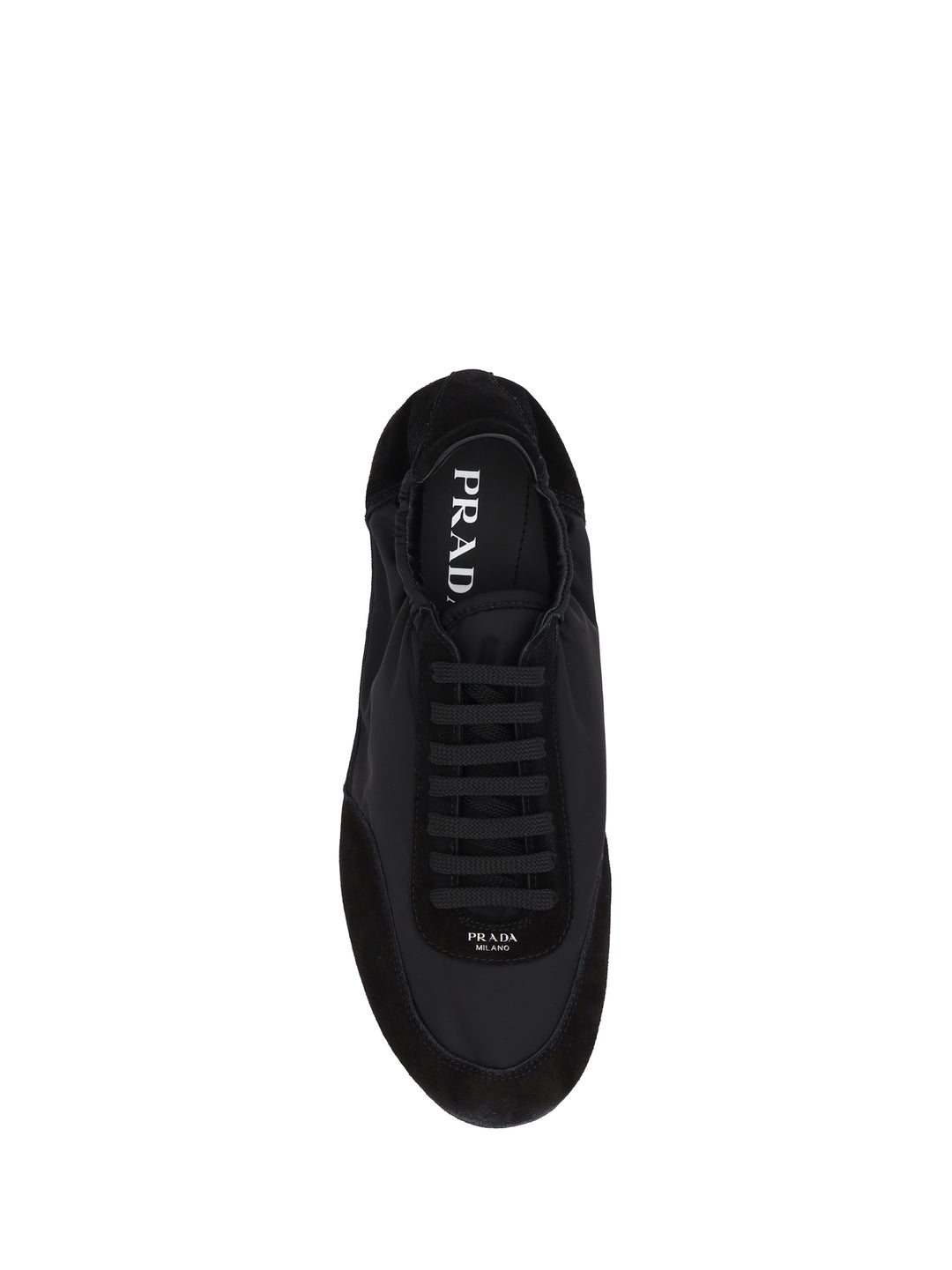 Collapse Sneakers in Re-Nylon and suede 4