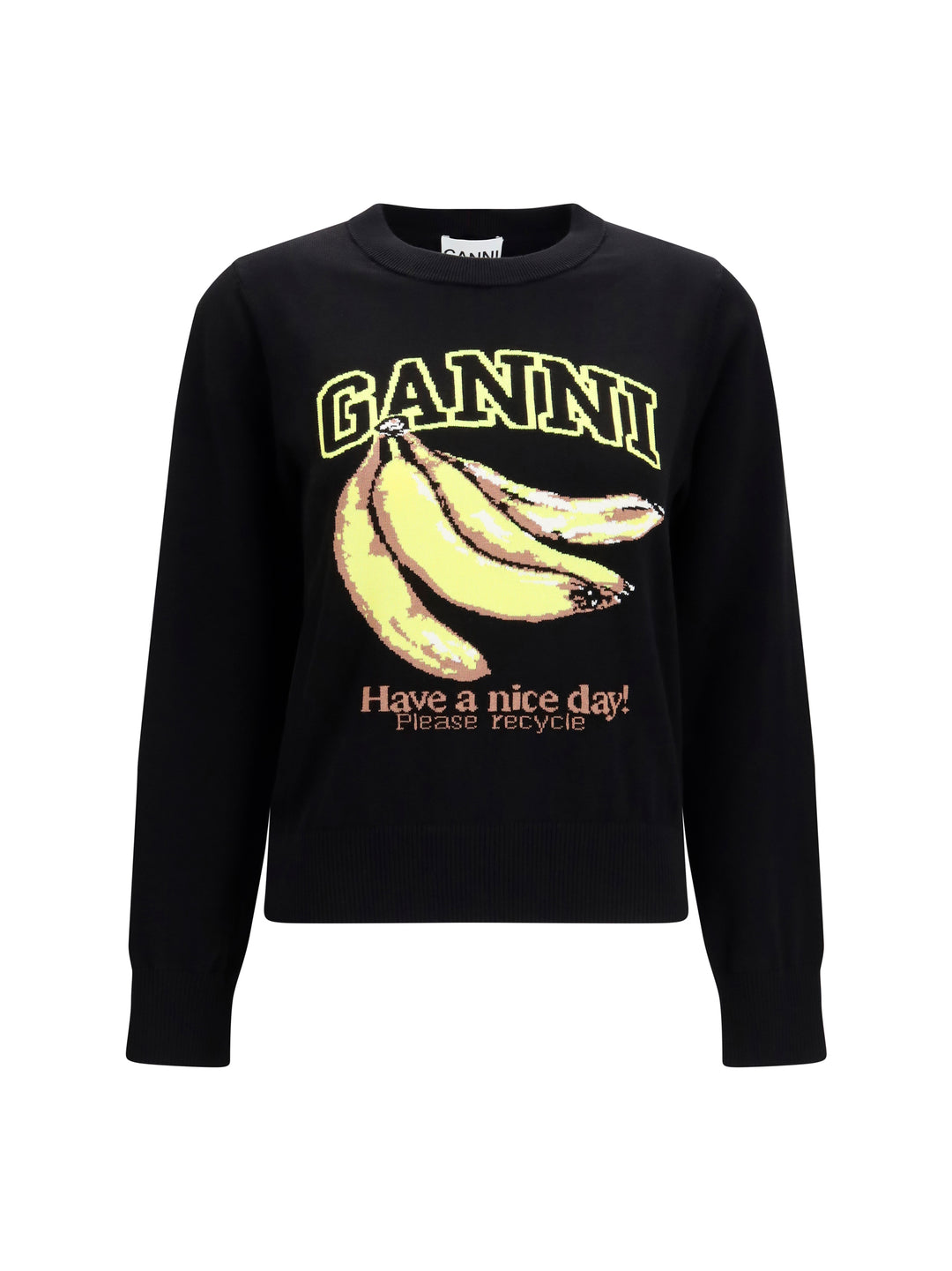 Banana-print Sweater 1