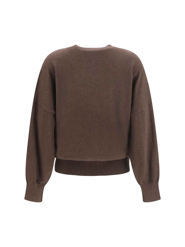 MARANT ETOILE Knitwear in CHOCOLATE PU0053FAA1X05E_50CL