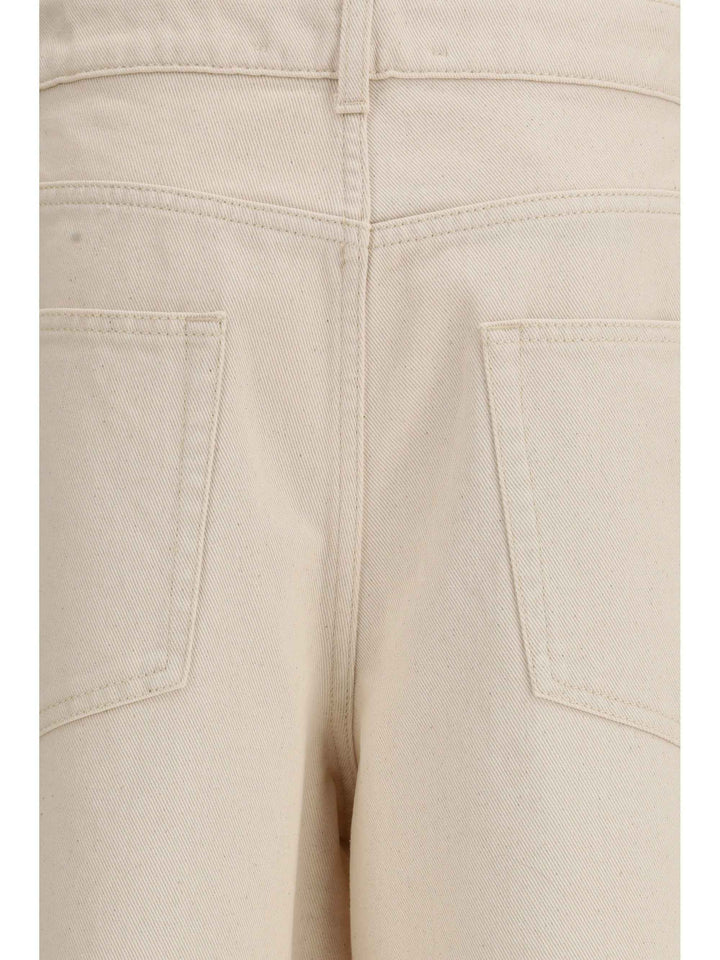 Wide-leg cotton Jeans