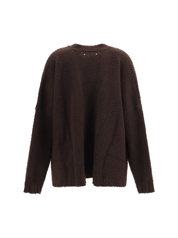 Casentino-effect wool Cardigan 2