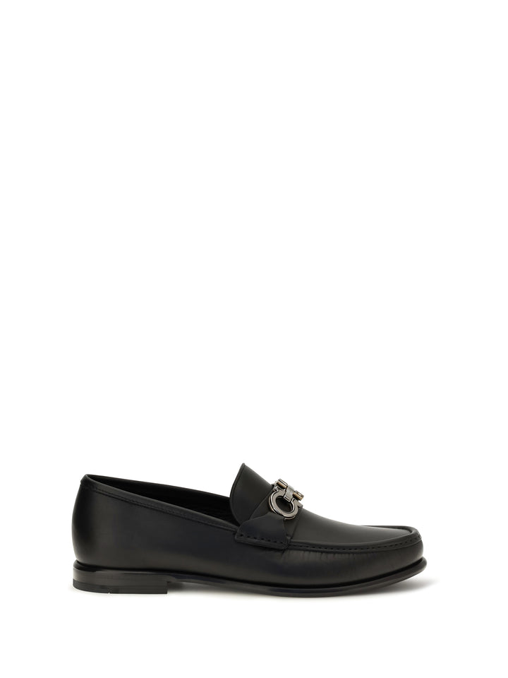 Gancini ornament Loafers 1