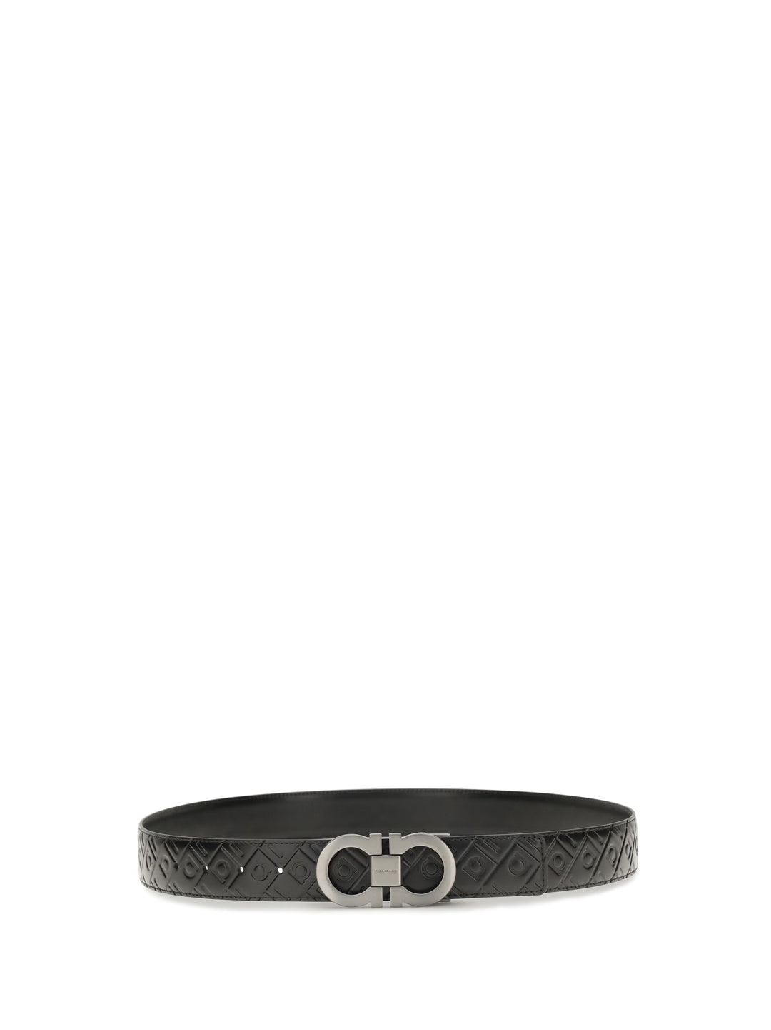Reversible leather Gancini Belt 2