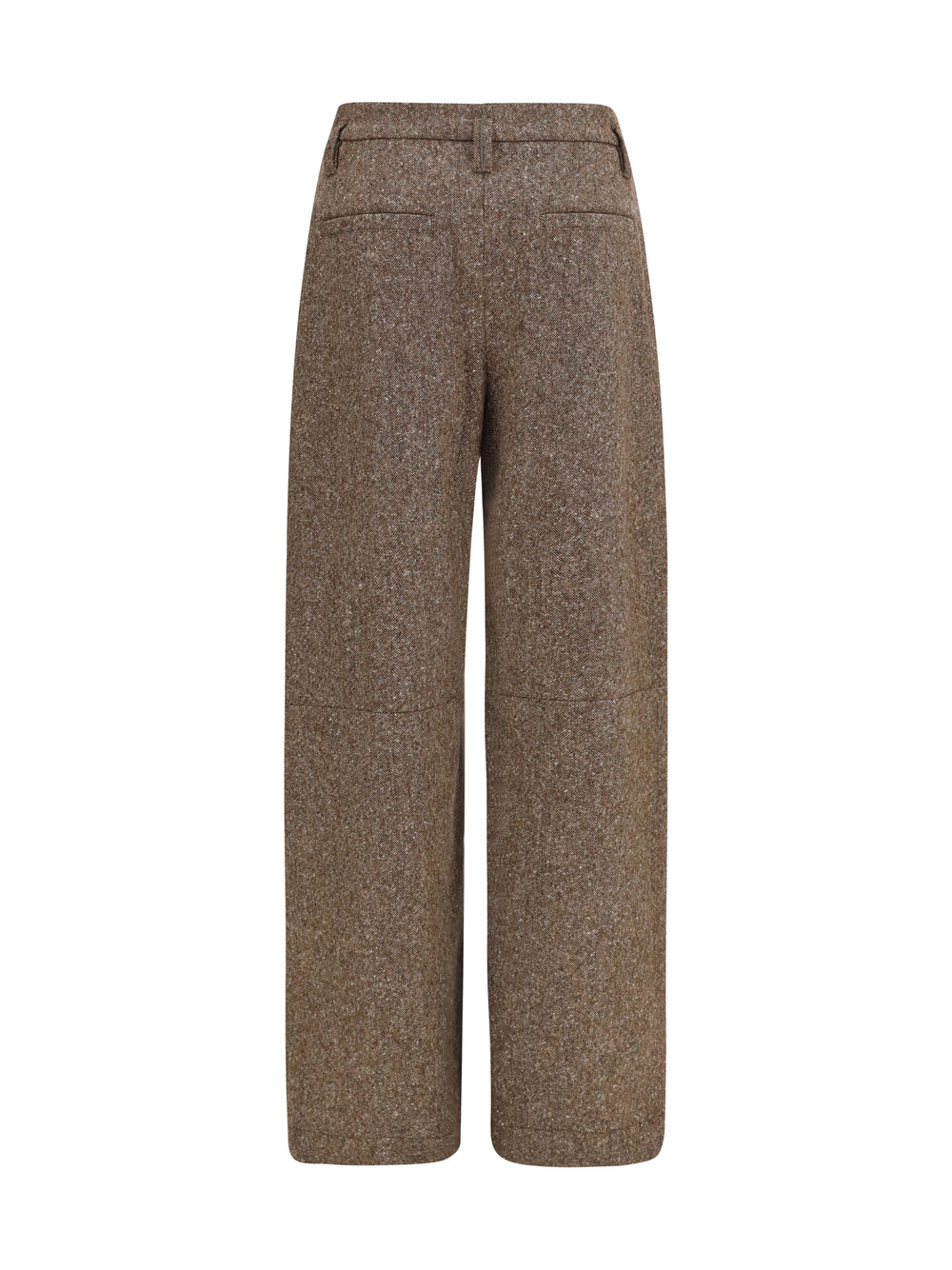 Virgin wool palazzo Pants with Monili detail 2