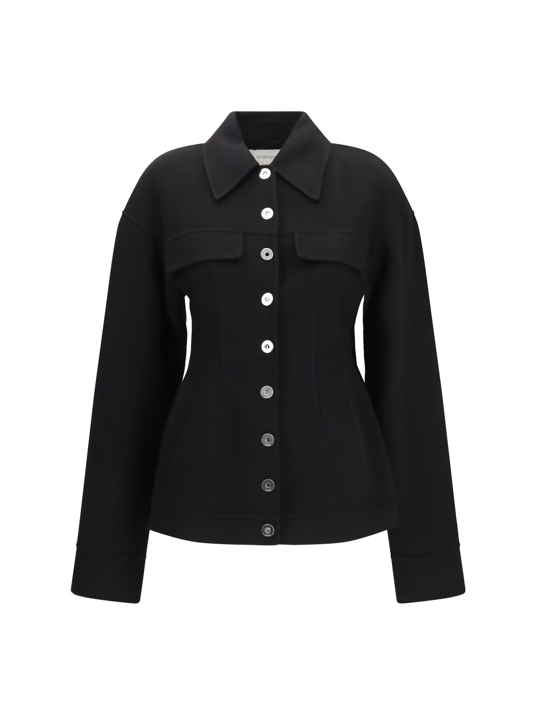 Arena short virgin wool Coat 1