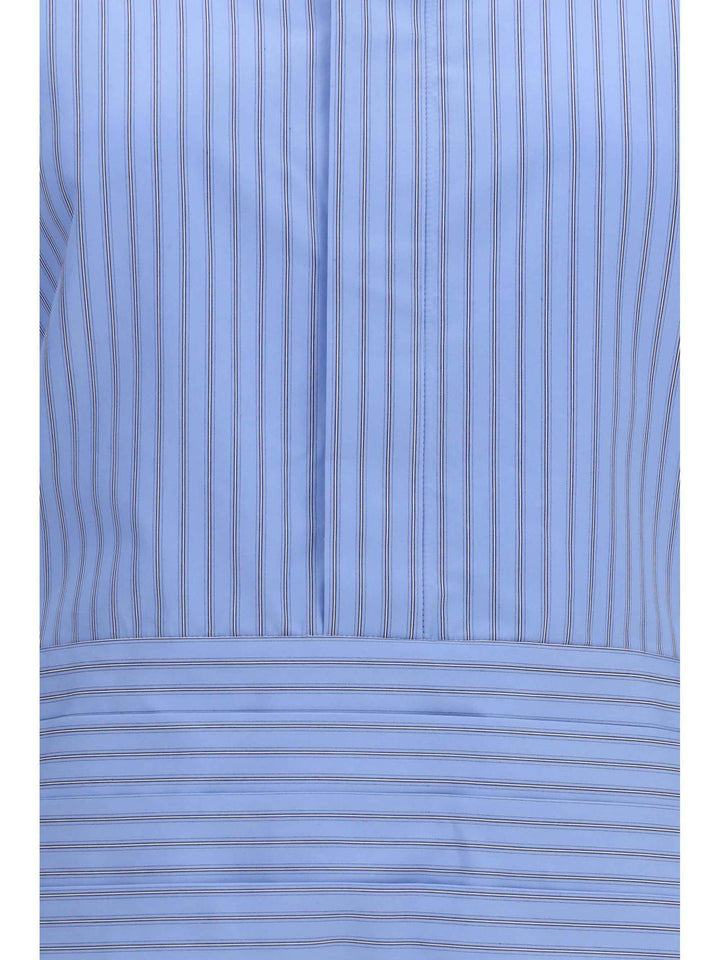 Cotton poplin Shirt with belt