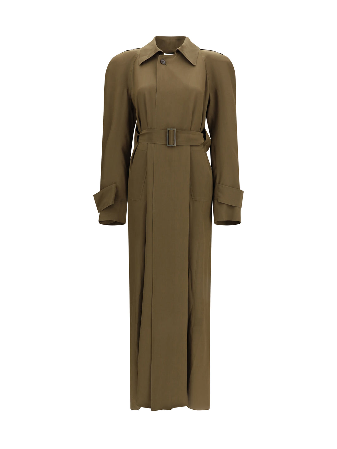 Silk Trench Coat 1