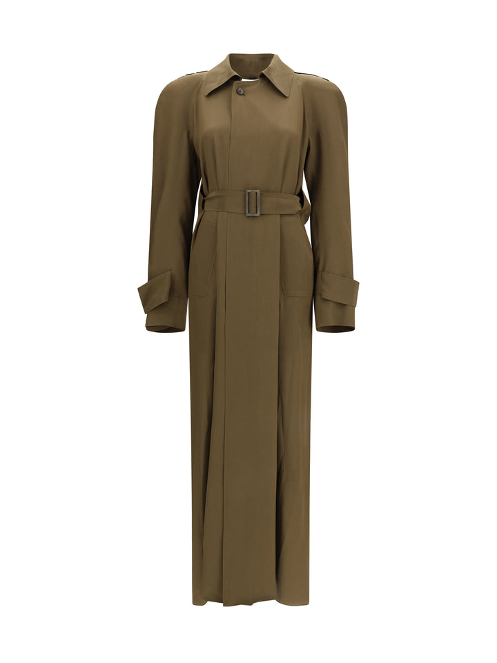 Silk Trench Coat 1