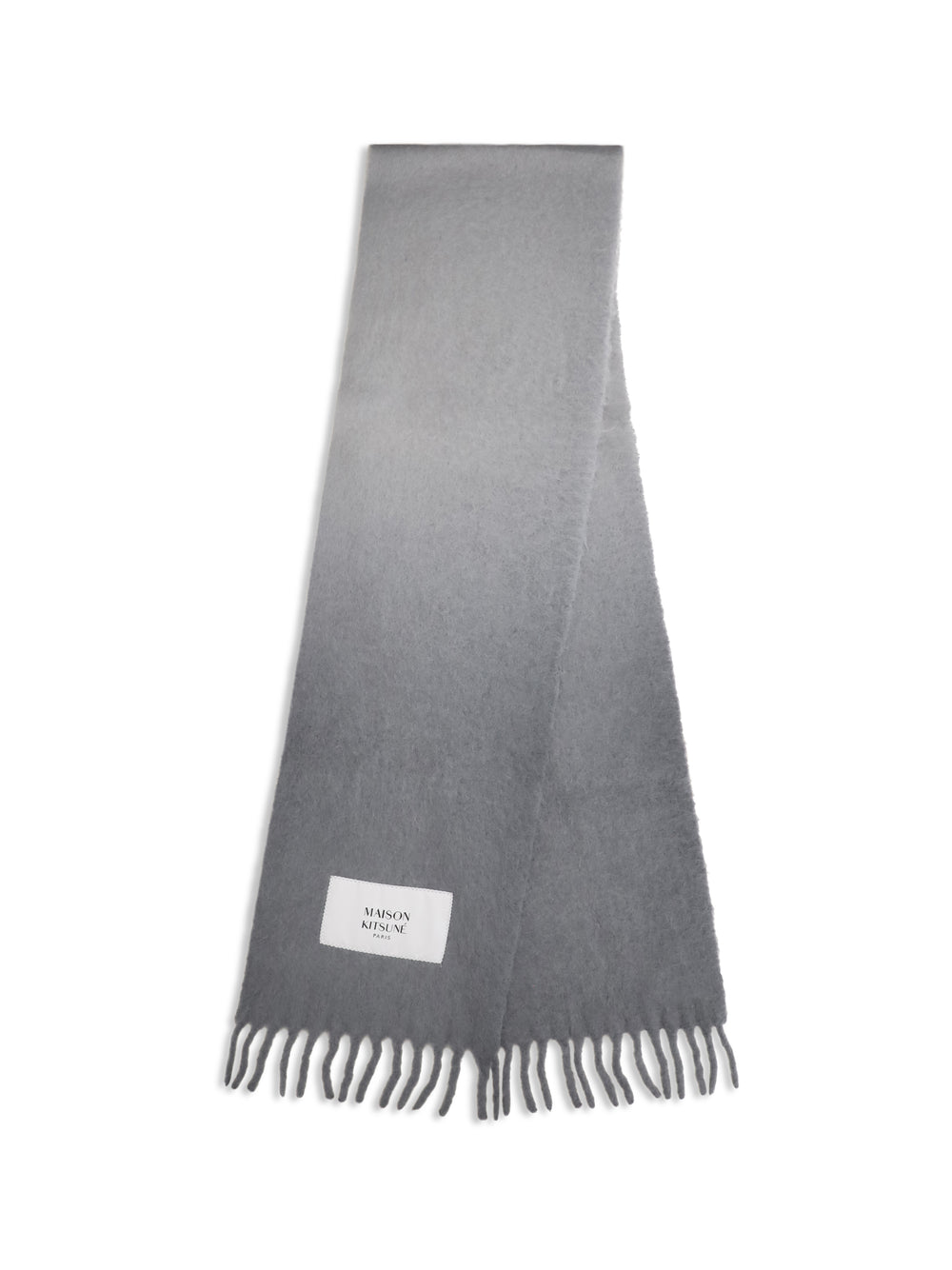 Gradient-efect alpaca Scarf 2