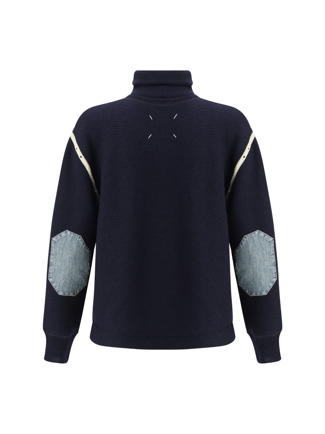 Wool half-zip high-neck 2