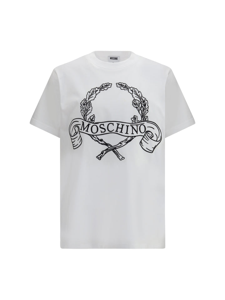 Maxi Laurel Crown Embroidery T-shirt 1