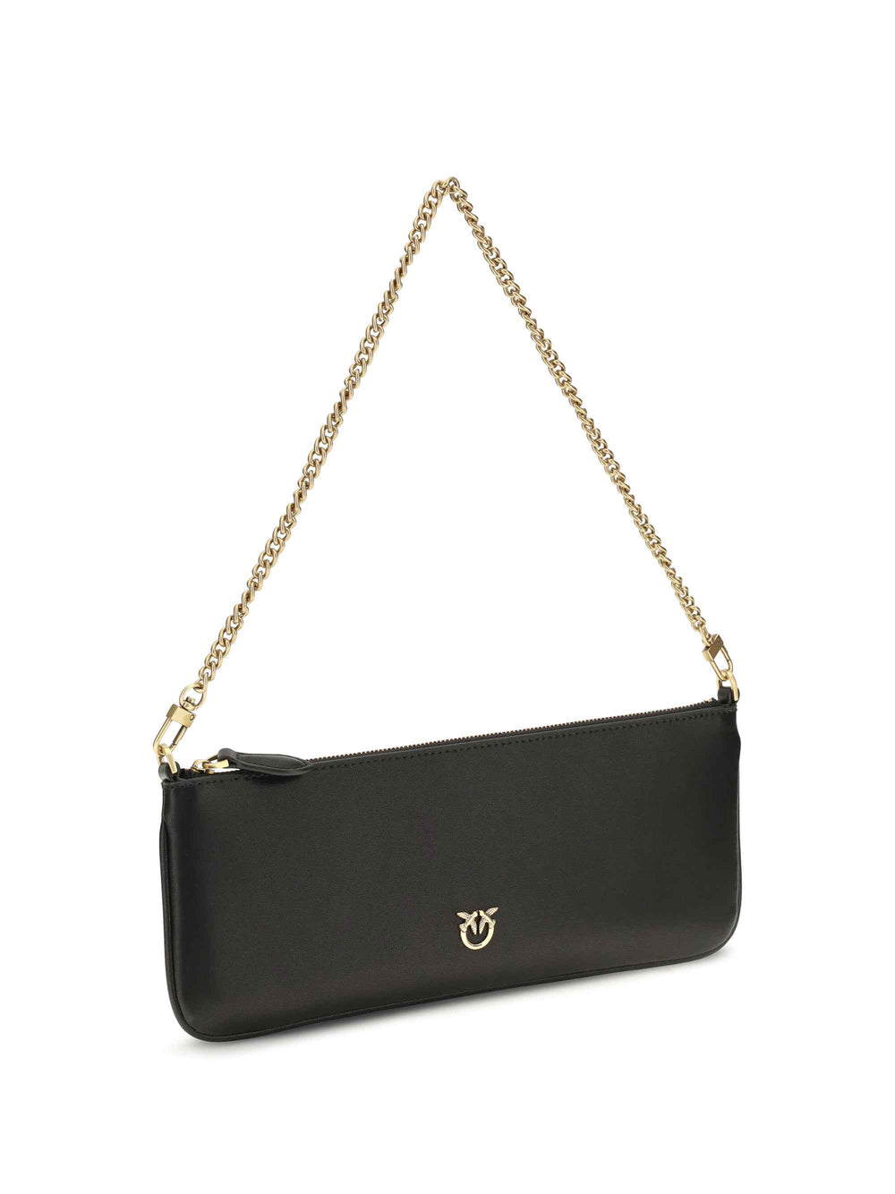 Horizontal Flat leather Shoulder Bag