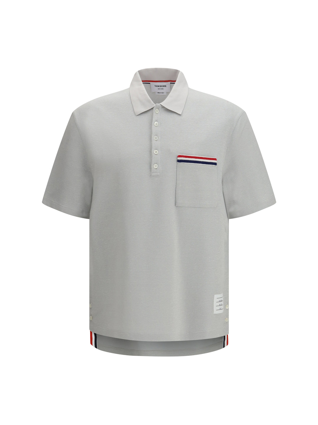 Short-sleeve Polo with chest pocket 1