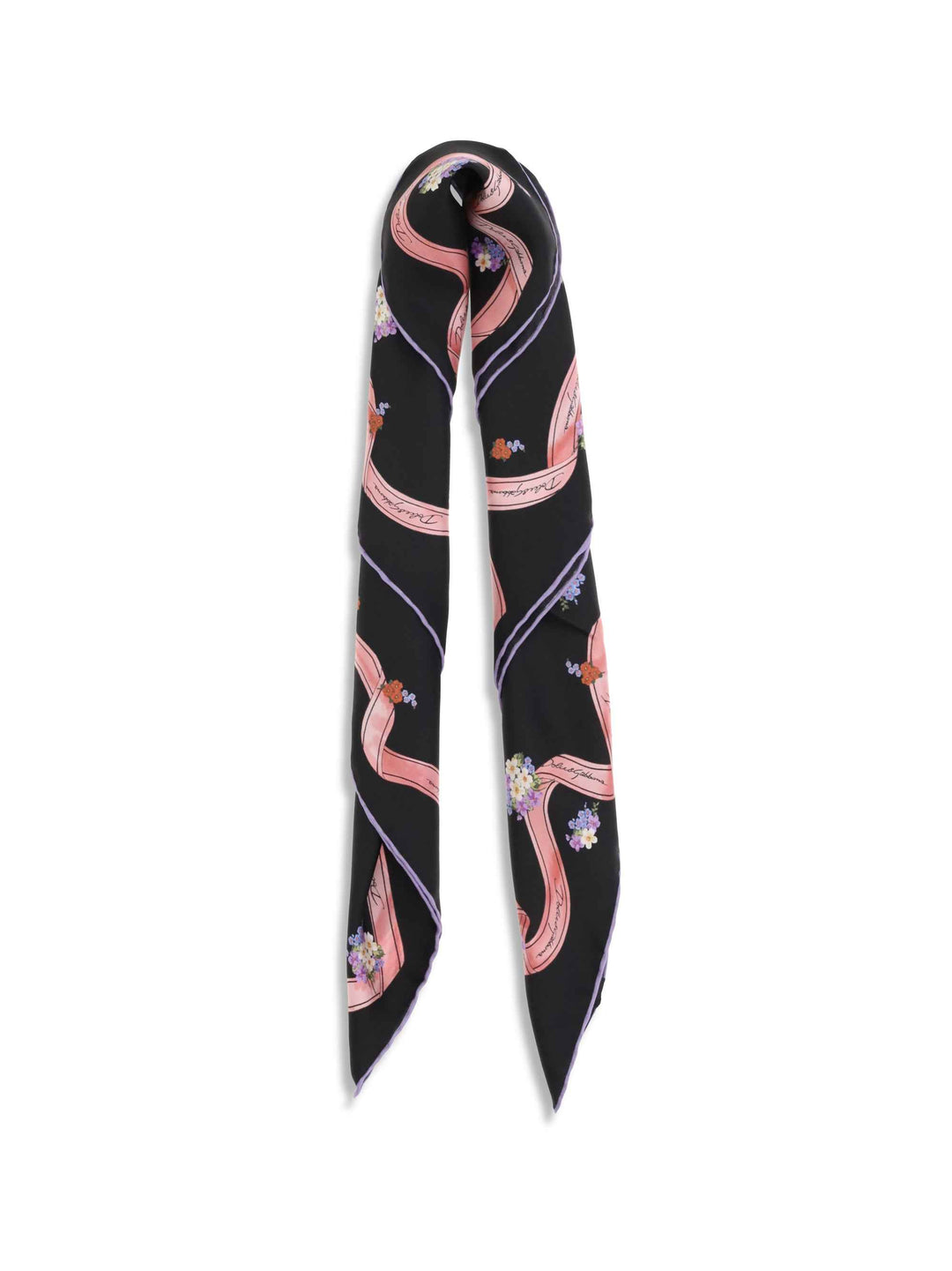 Silk Scarf with floral print
