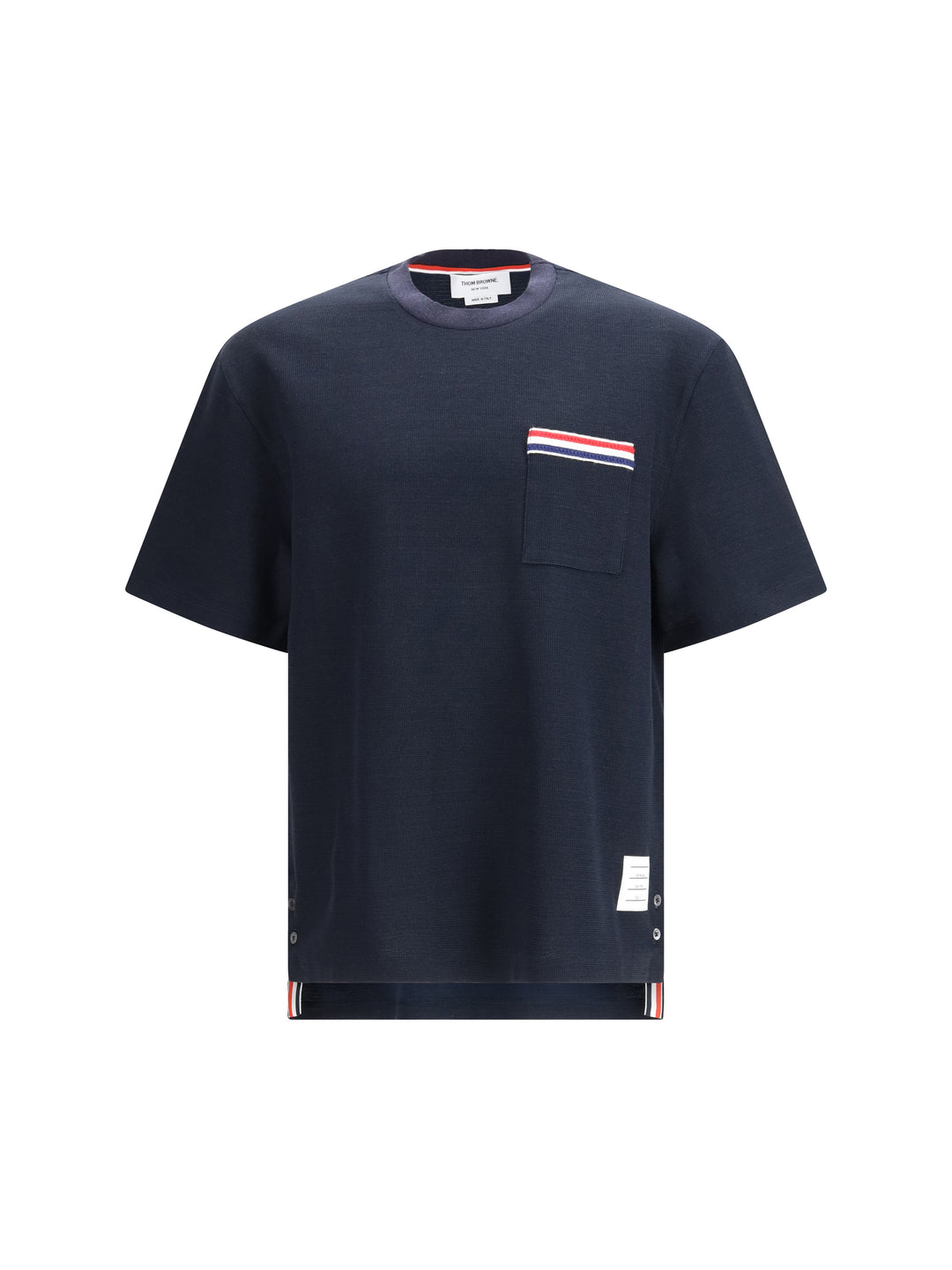 Short-sleeve cotton-linen T-shirt 1