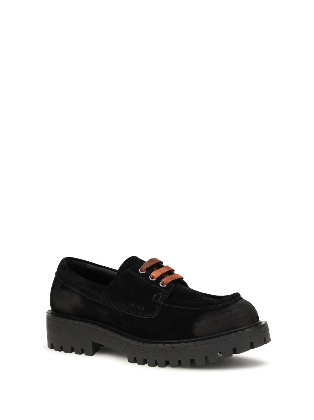 Suede lace-up Loafers 2