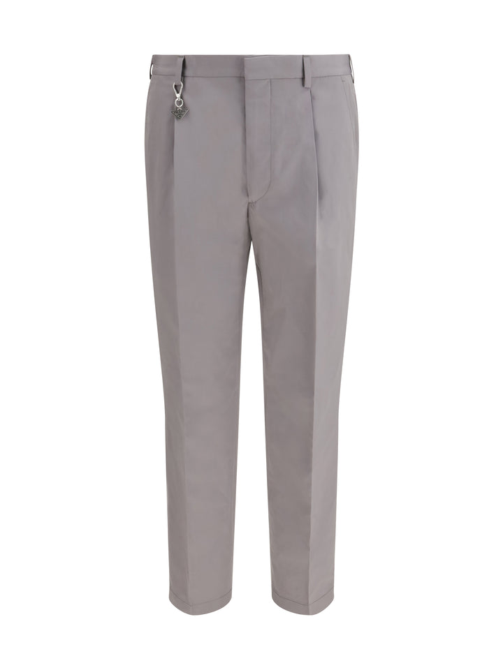 Tailored cotton poplin Pants 1