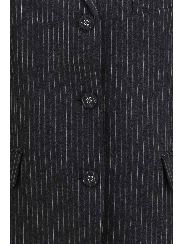 Pinstripe wool Blazer