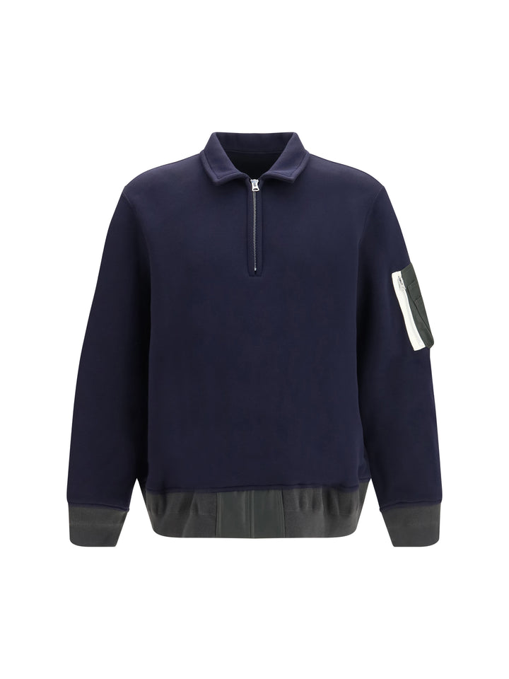 Terry cloth zip Polo 1