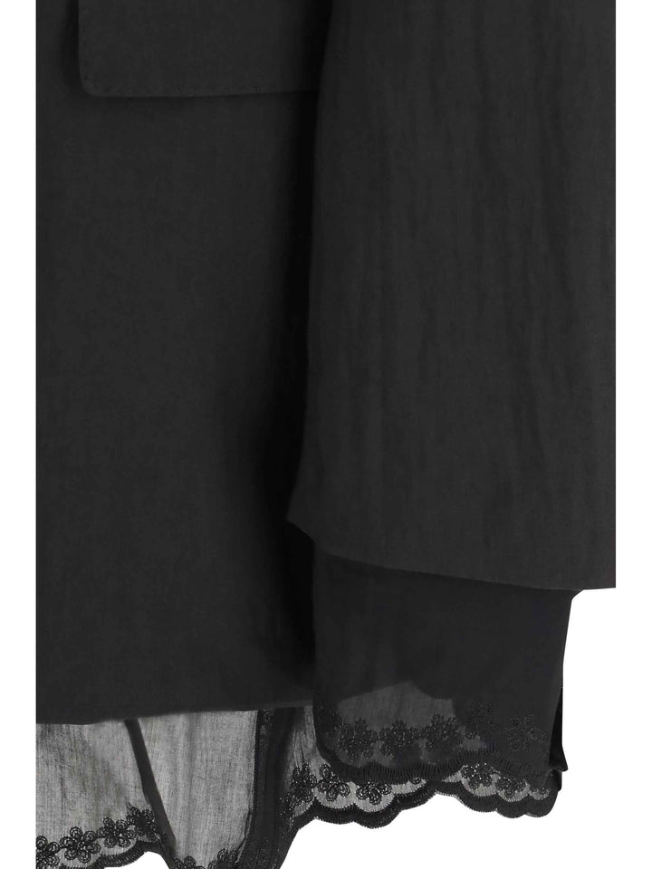 Reversible drip single breasted Blazer