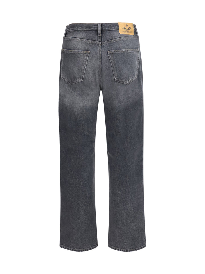 Vintage effect denim Jeans 2