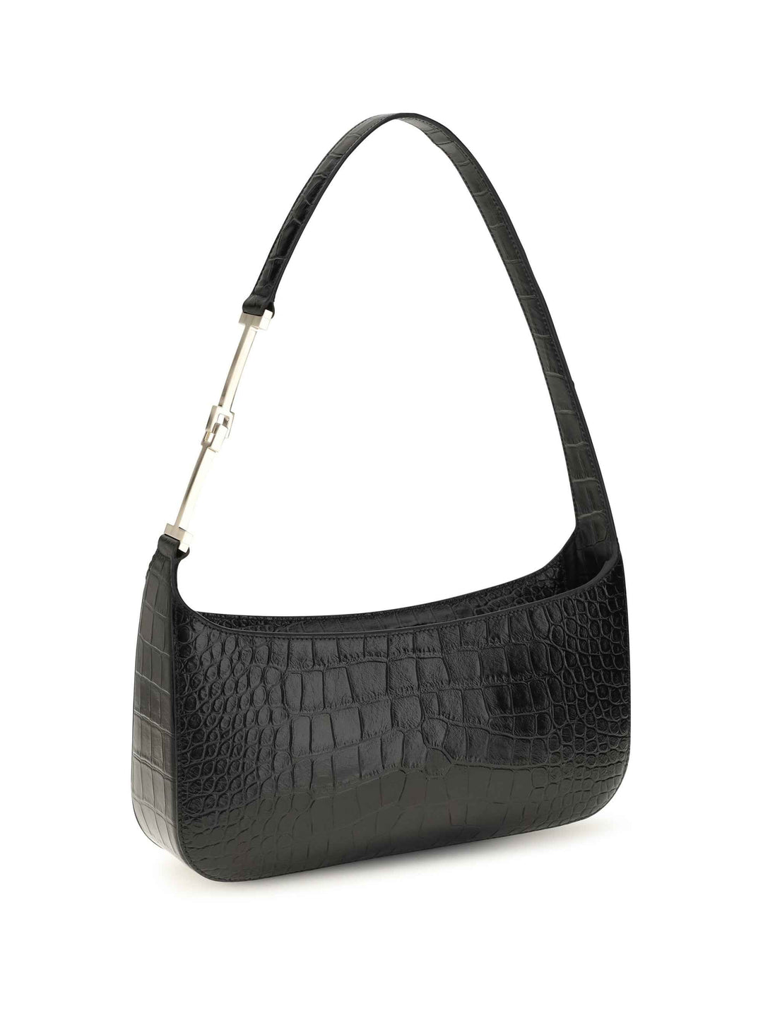 Small crocodile-print Shoulder Bag
