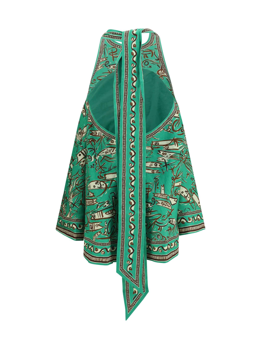 Fish Sticks mini linen Dress