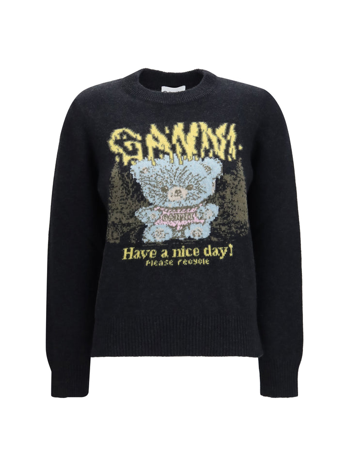 Wool Sweater Forest Teddy 1