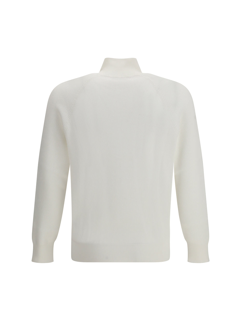 Cotton Sweater with a high neckline 2
