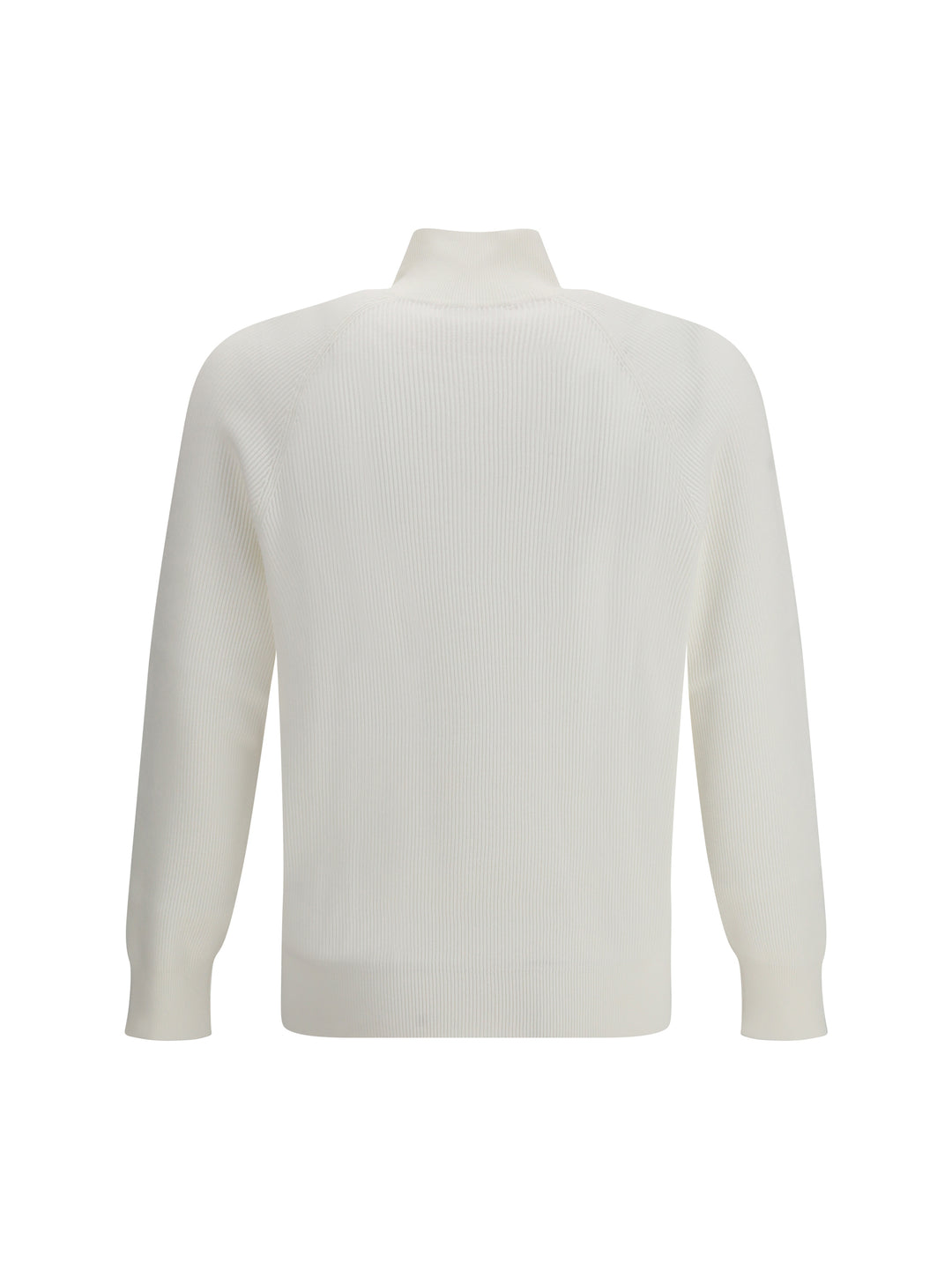 Cotton Sweater with a high neckline 2