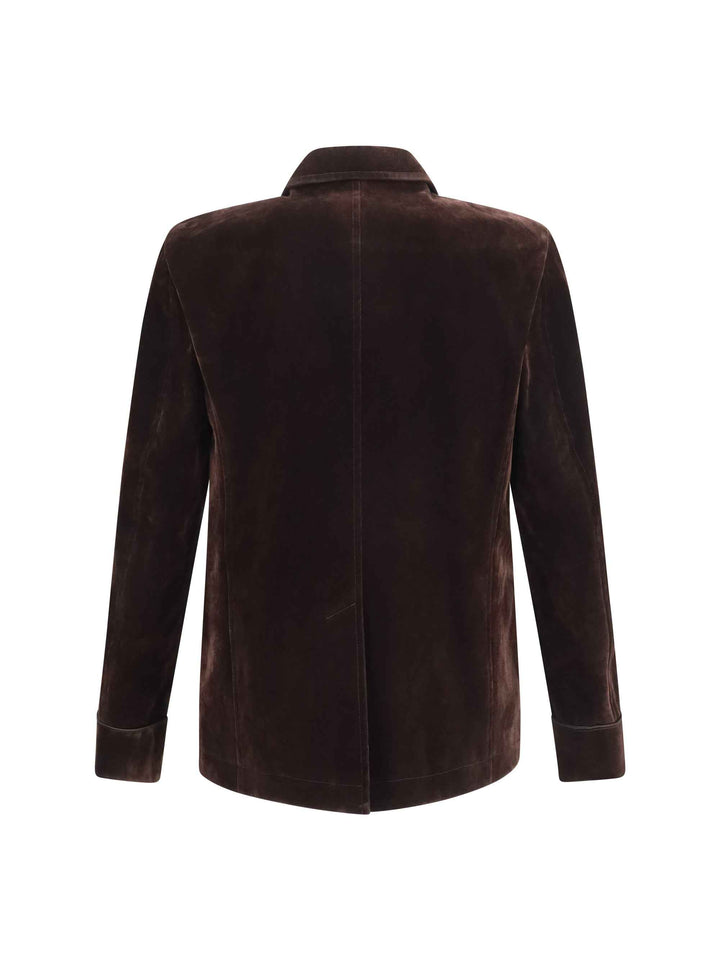 Cotton-blend Blazer