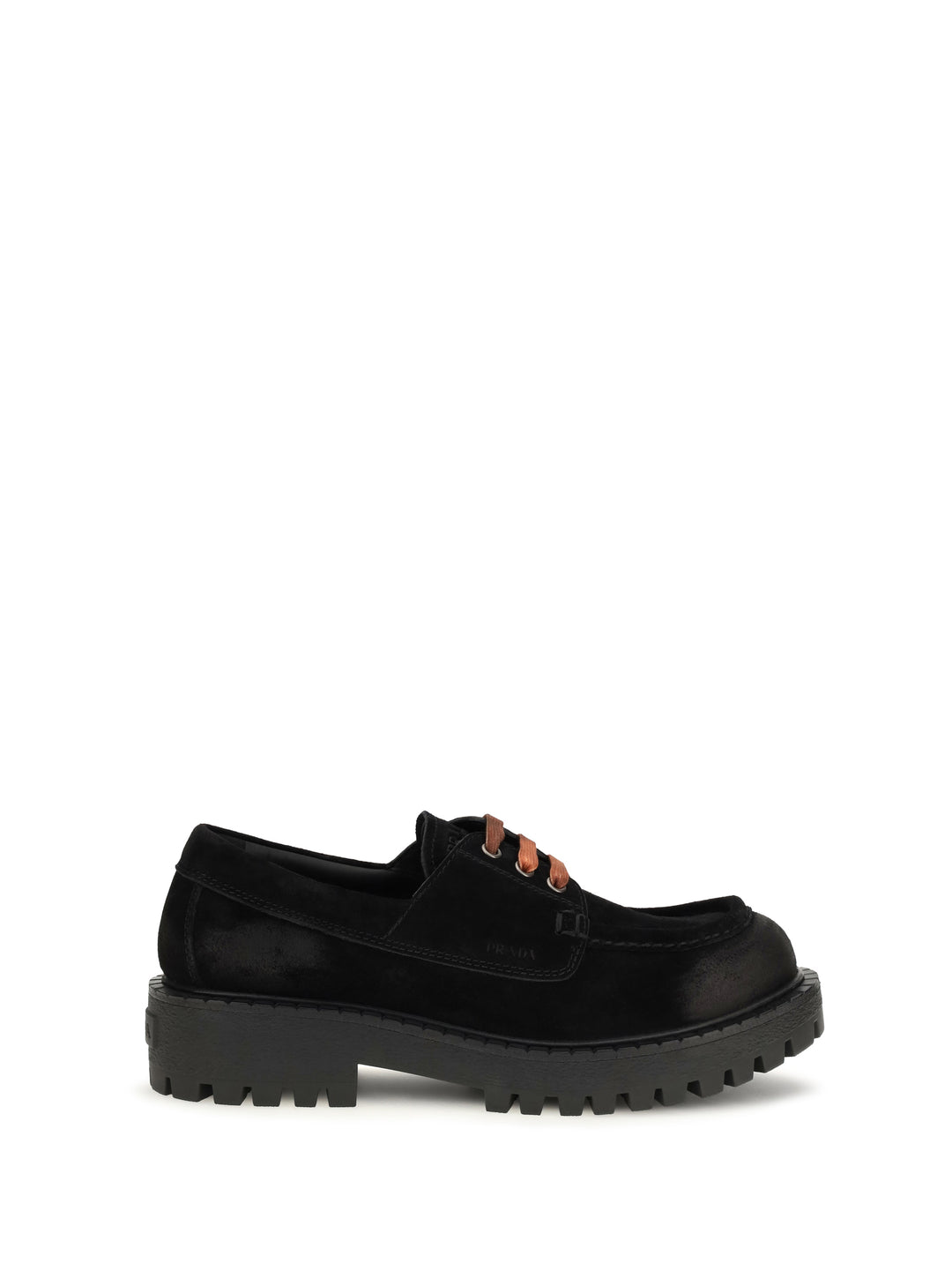 Suede lace-up Loafers 1