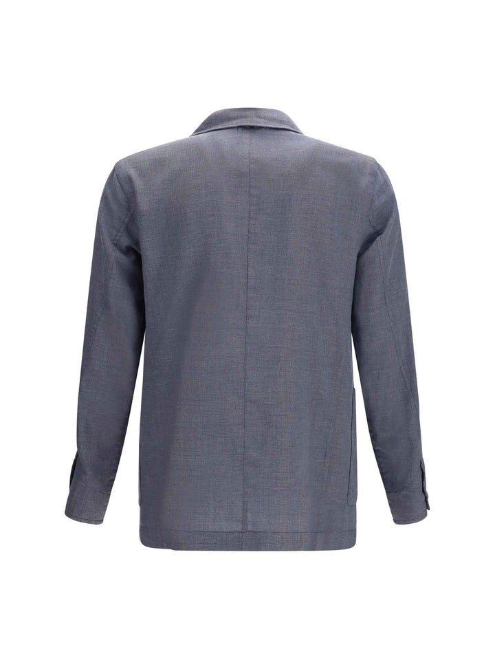 Cotton and silk blend Jacket