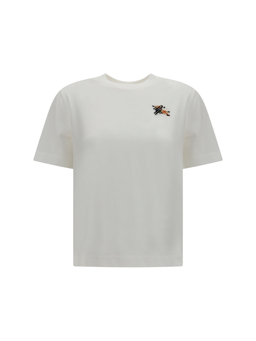 Knight Check cotton T-shirt 1