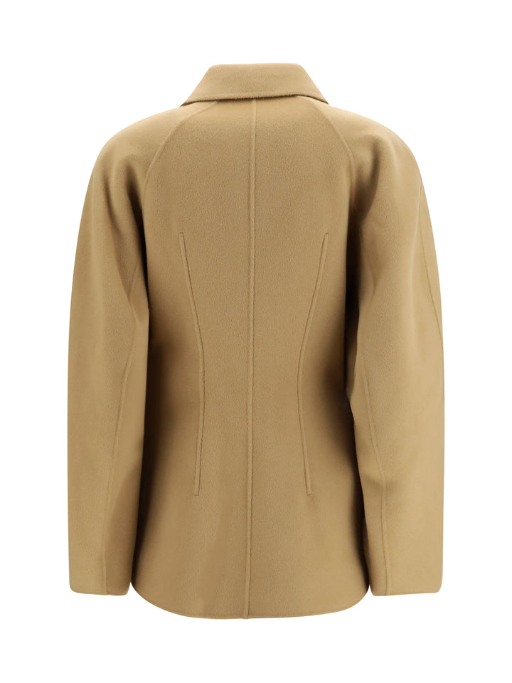 Sculptural oversized-sleeve Jacket 2