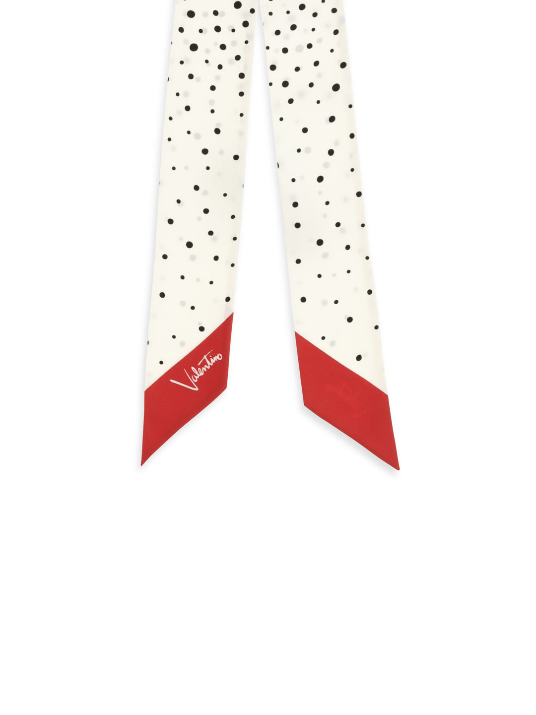 Twill Little Stars Starry Scarf in silk 3